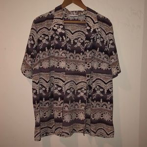 Oversized Button Down